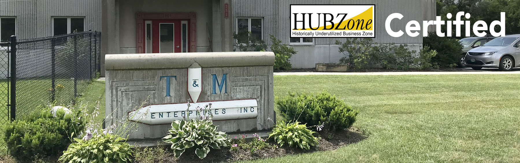 Hub Zone certified small business
